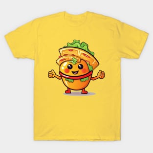 kawaii Taco  T-Shirt cute ,potatofood ,funny T-Shirt
